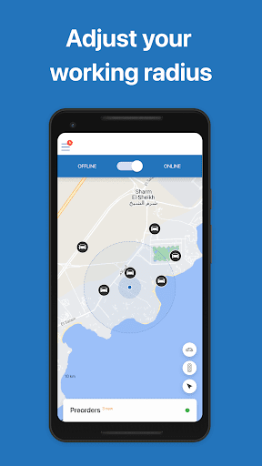 Android application COP27 Driver screenshort