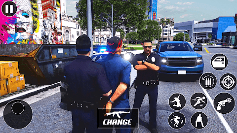 警察シミュレーター パトカー ゲームのおすすめ画像1