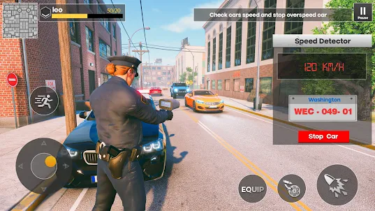 Jogos de polícia simulador de