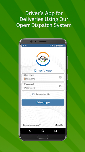 Operr Express Driver Screen 2