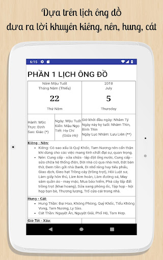 Lịch Ông Đồ ngày giờ tốt xấu
