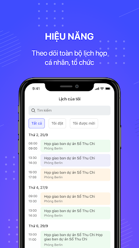 AMIS Phòng họp Screen 3