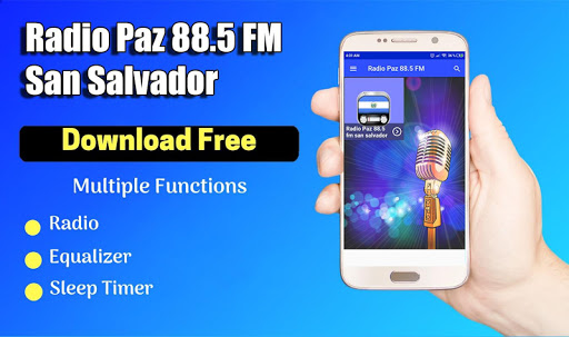 Android application Radio Paz 88.5 FM San Salvador screenshort