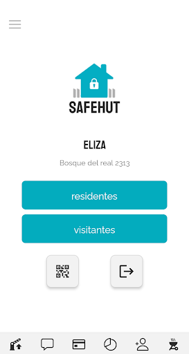 Android application SafeHut screenshort