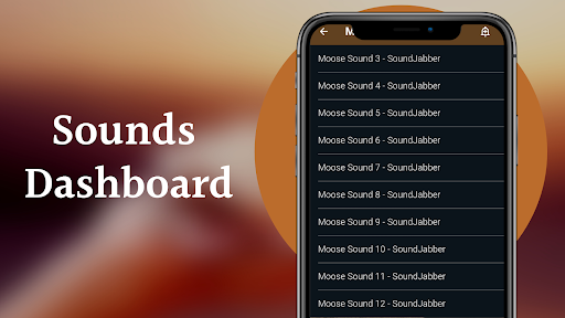 Moose Sounds Screen 3