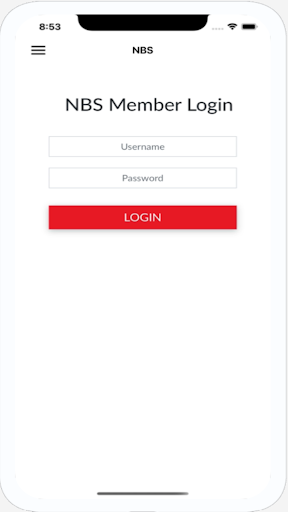 Android application NBS Mobile screenshort
