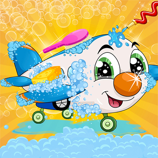 Kids Airplane: Fun Wash Games