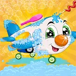 Cover Image of 下载 Kids Airplane: Fun Wash Games  APK