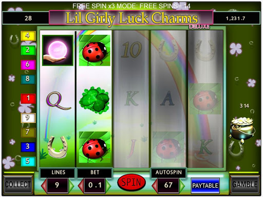 Lil Girly Charms Slot machine Screen 2
