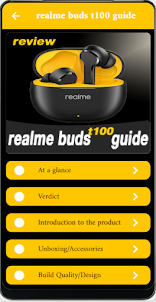 realme buds t100 guide