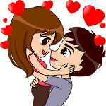 Cover Image of Baixar Love Story Stickers WASticker  APK
