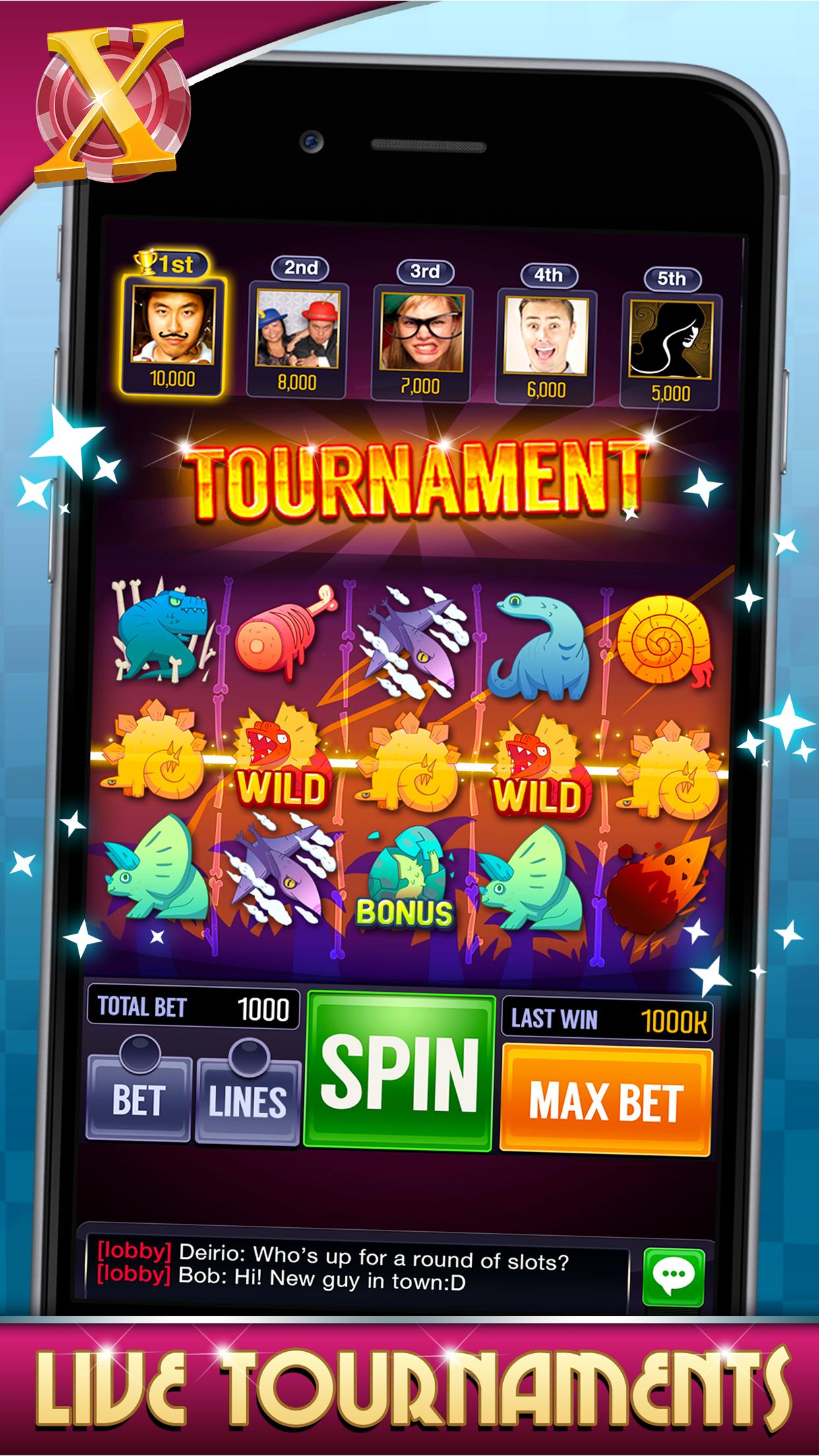 Android application Casino X screenshort