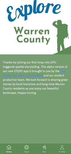 Android application Explore Warren County, NY screenshort