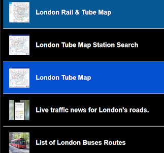 London Tube Map Bus Maps Route