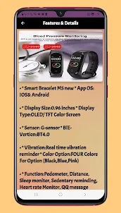 m5 smartwatch guide
