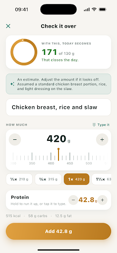 ProScan: Daily Protein Scanner screenshot 3