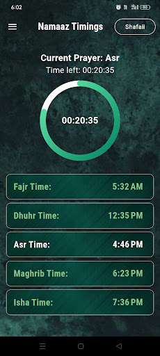 App screenshot