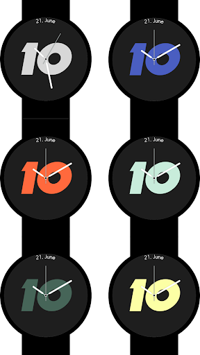 Big Hour - Wear OS Watchface Screen 3