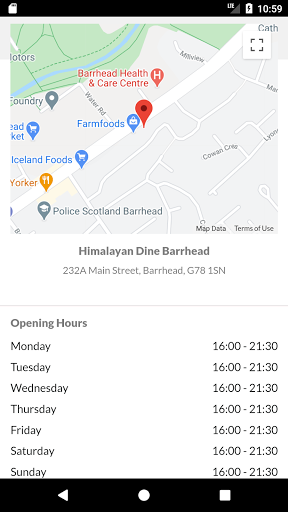 Himalayan Dine Barrhead Screen 2