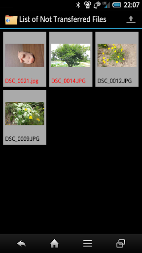 Bluetooth Media Transfer Screen 2