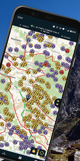 Hory.app: Mountain Explorer Screen 2