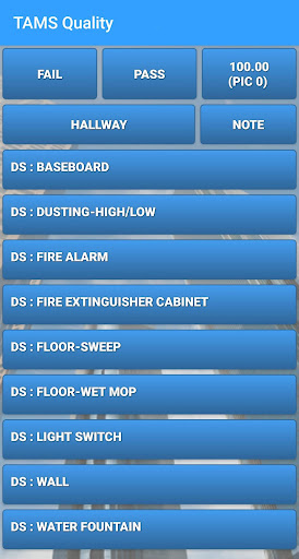 TAMS Quality Legacy Screen 2