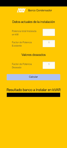 Cálculos Eléctricos Screen 3