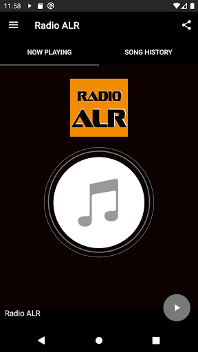 Android application Radio ALR screenshort