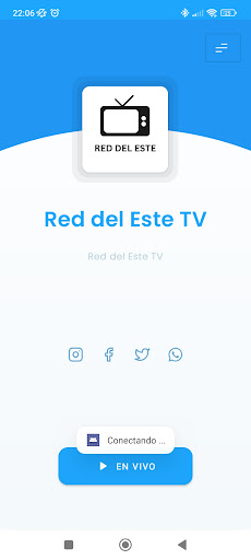 Android application Red del Este TV screenshort