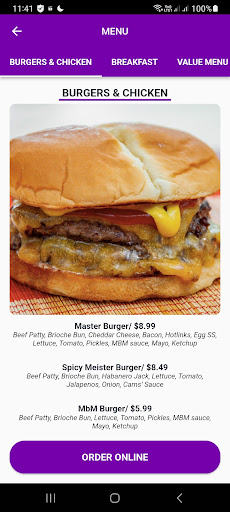 Master Burger Meister Screen 3