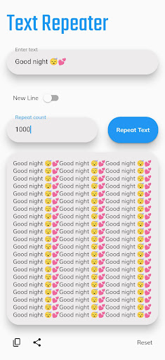 Text Repeater -Repeat messages Screen 3