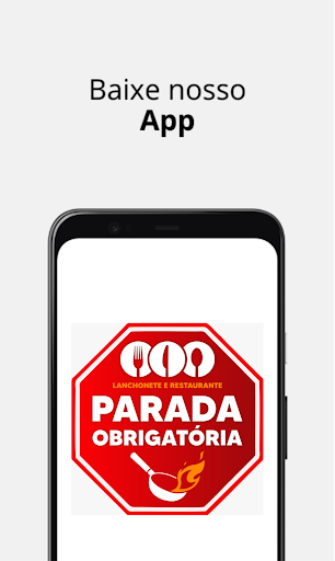 Android application Restaurante Parada Obrigatória screenshort