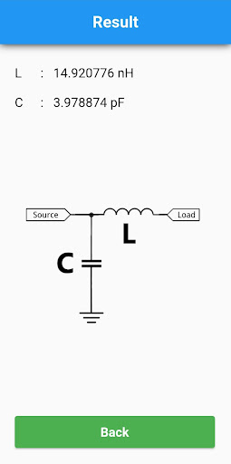 Impedance Matcher Screen 3