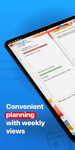 Screenshot of Weekly Planner - Diary, Notes