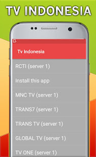 TV Indonesia : Semua Saluran Langsung TV Indonesia  Screenshots 11