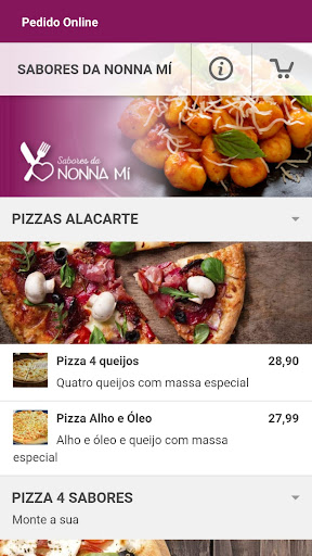 Sabores da Nonna Mí Screen 2