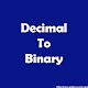 Decimal To Binary , Octal And Hexadecimal Télécharger sur Windows