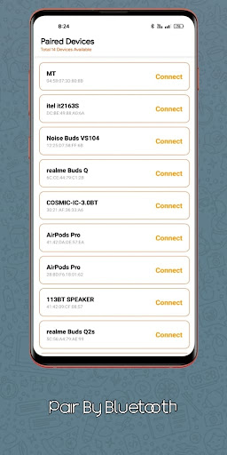Arduino BT - Bluetooth Control Screen 3