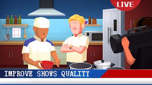 Idle TV Shows - Manage Television Empire  APK MOD screenshots 1