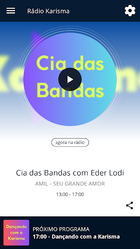 Android application Rádio Karisma screenshort