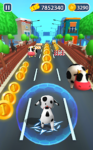 Captura de Pantalla 14 Doggy Dog Run - Running Games android