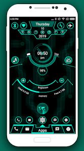 Captura de Pantalla 12 Radical Launcher - AppLock android