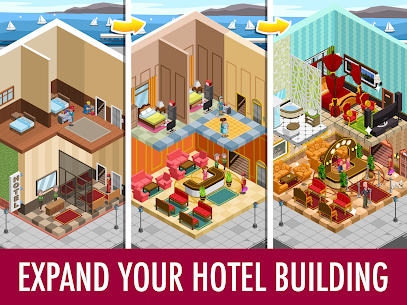 Hotel Tycoon Empire: Idle game v2.0 MOD Menu APK (Free In-App Purchase) 13