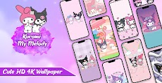 Kuromi And My Melody Wallpaperのおすすめ画像1