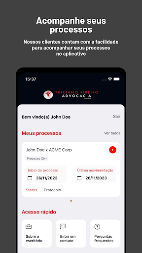 Android application Thiciano Ribeiro screenshort