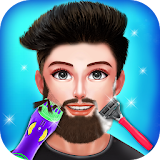 Celebrity Beard Salon Makeover - Indian Salon Game icon