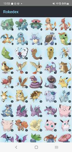 Rokedex Screenshot