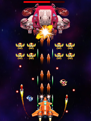 Galaxy Attack: Robot Transform Chicken Shooter  screenshots 2