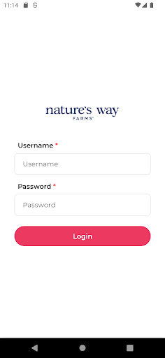 Android application Natures Way Farms screenshort
