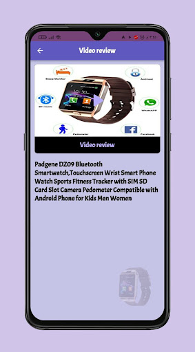 Android application dz09 smartwatch guide screenshort